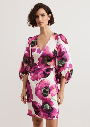 Phase Eight Fiona Floral Dress Multicolor Canada | CNPEVY-812